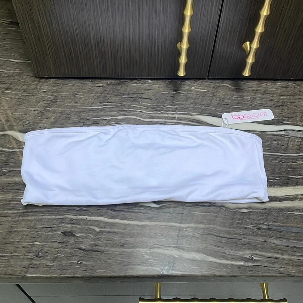 White Tube Top M